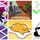 Clockwise from left: Prisma Arena, Small World of Warcraft, The Deck of Many Animated Spells, Tarot and More, and Gudetama: The Tricky Egg Card Game.